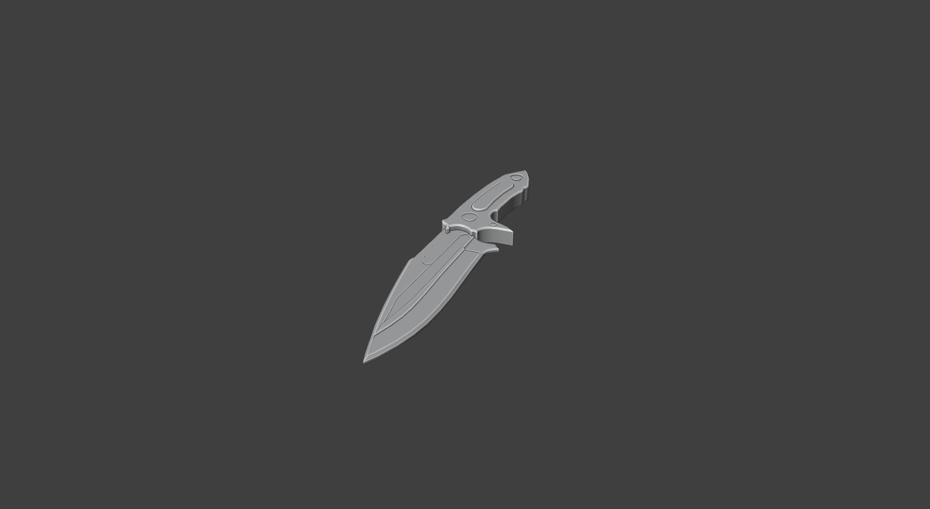 Medieval Weapons 3D model_3