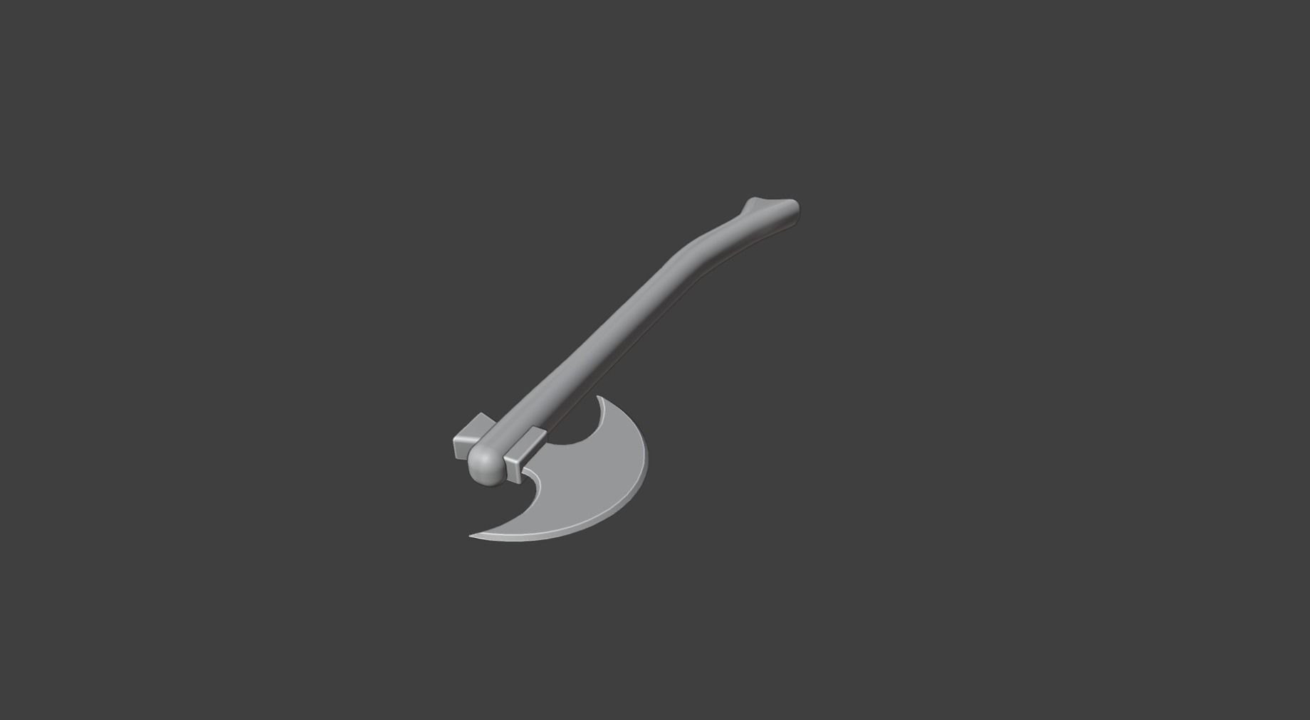 Medieval Weapons 3D model_8