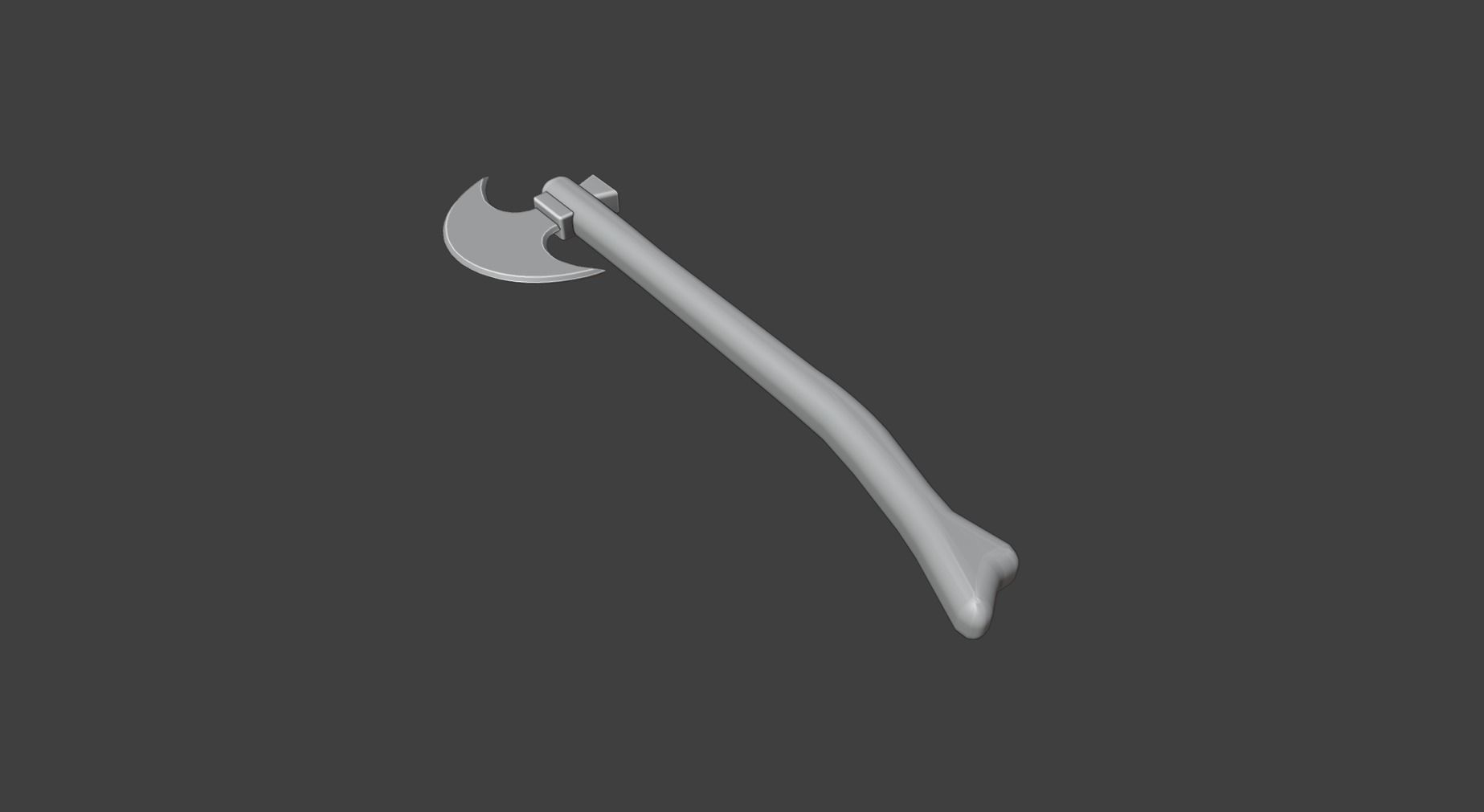 Medieval Weapons 3D model_7