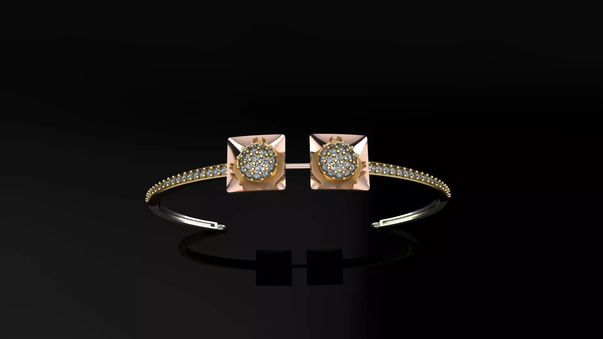 Light Weight Bracelet 3D print model_0