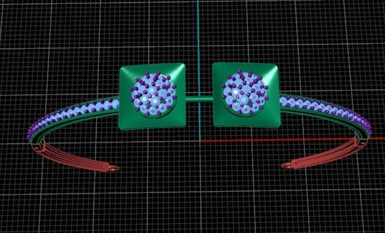 Light Weight Bracelet 3D print model_1