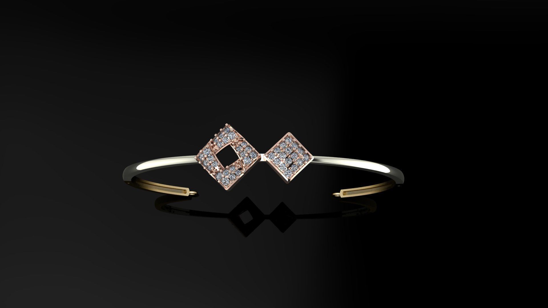 Light Weight Bracelet 3D print model_1