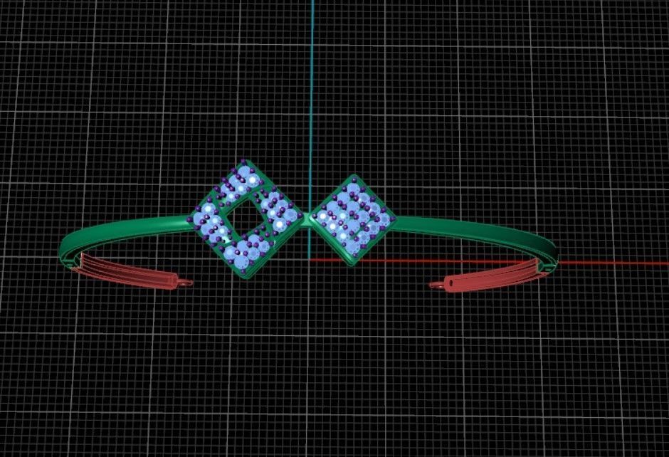 Light Weight Bracelet 3D print model_2