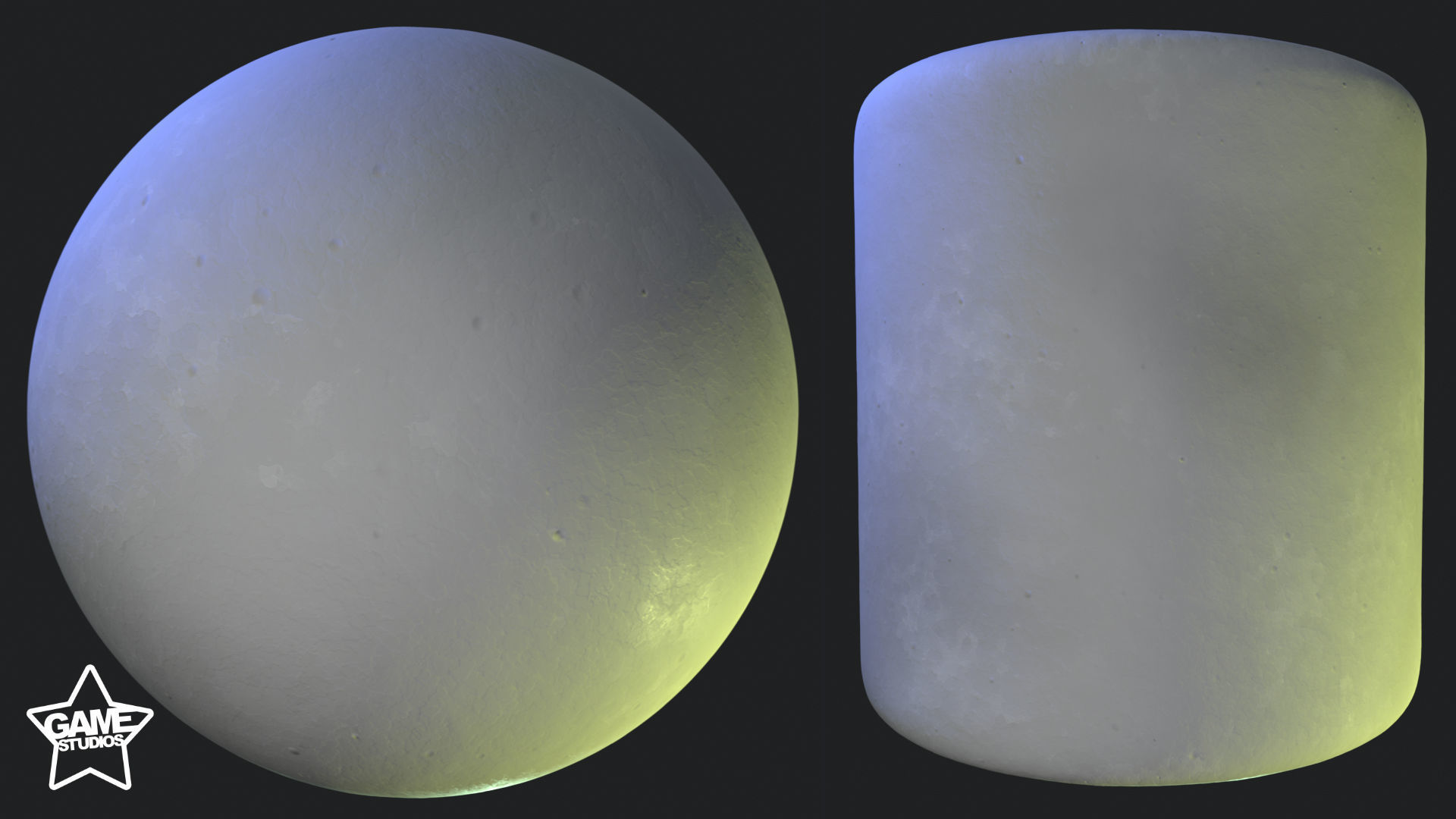 Stylized Concrete Material 02 - Substance 3D Designer Texture_2