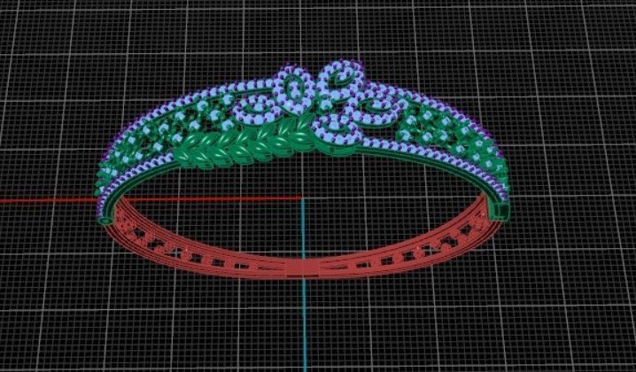 Light Weight Bracelet  3D print model_2