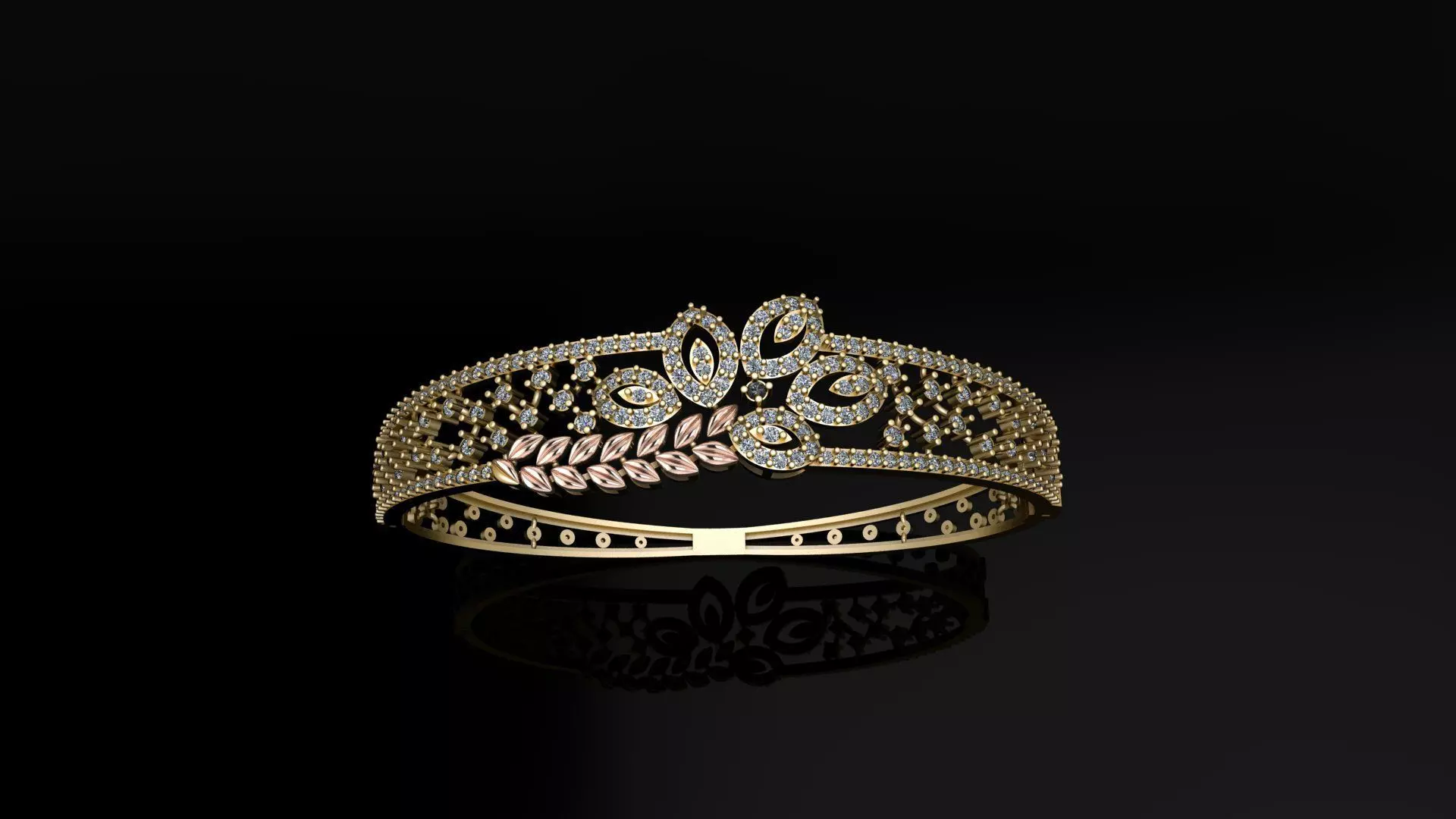 Light Weight Bracelet  3D print model_0