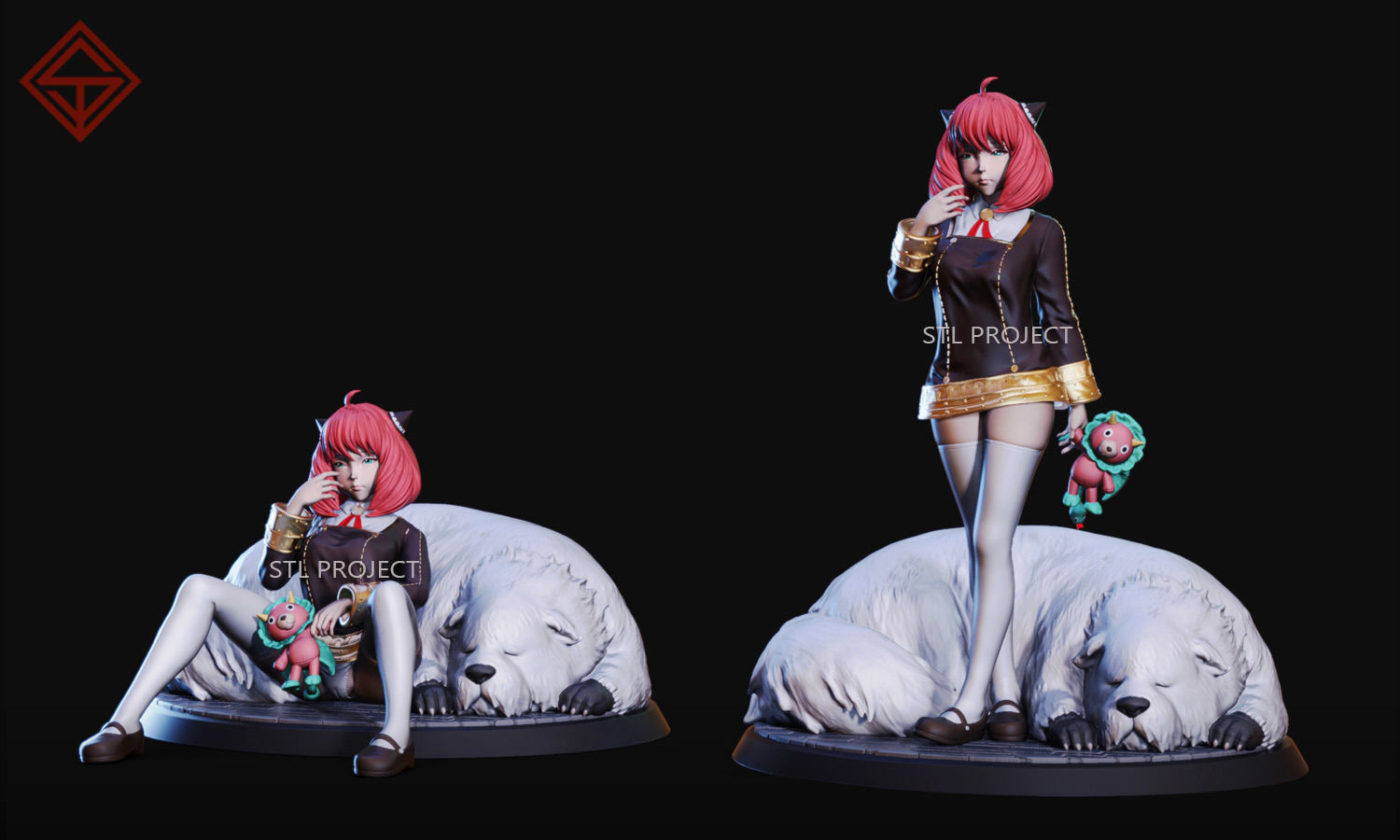 Anya Forger 3D print model_1