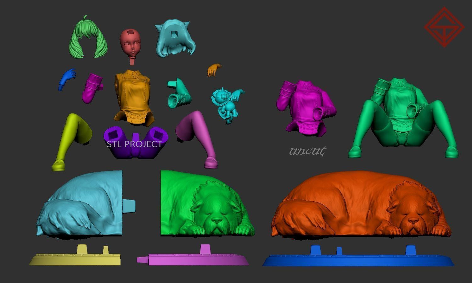 Anya Forger 3D print model_3