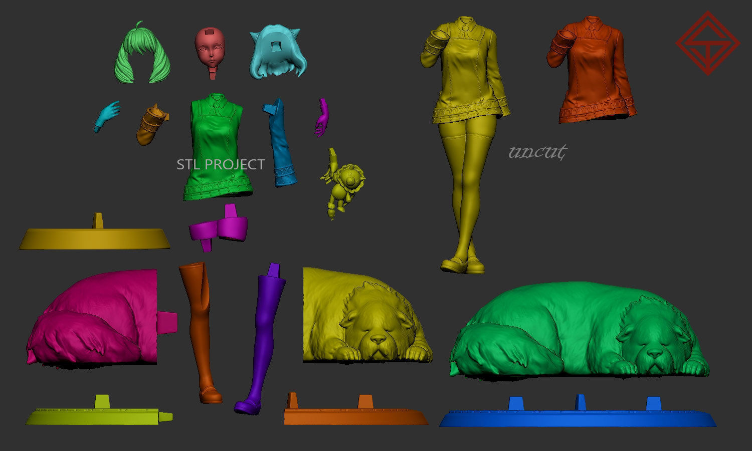 Anya Forger 3D print model_2