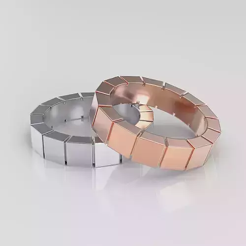 Wedding Bands  3D print model