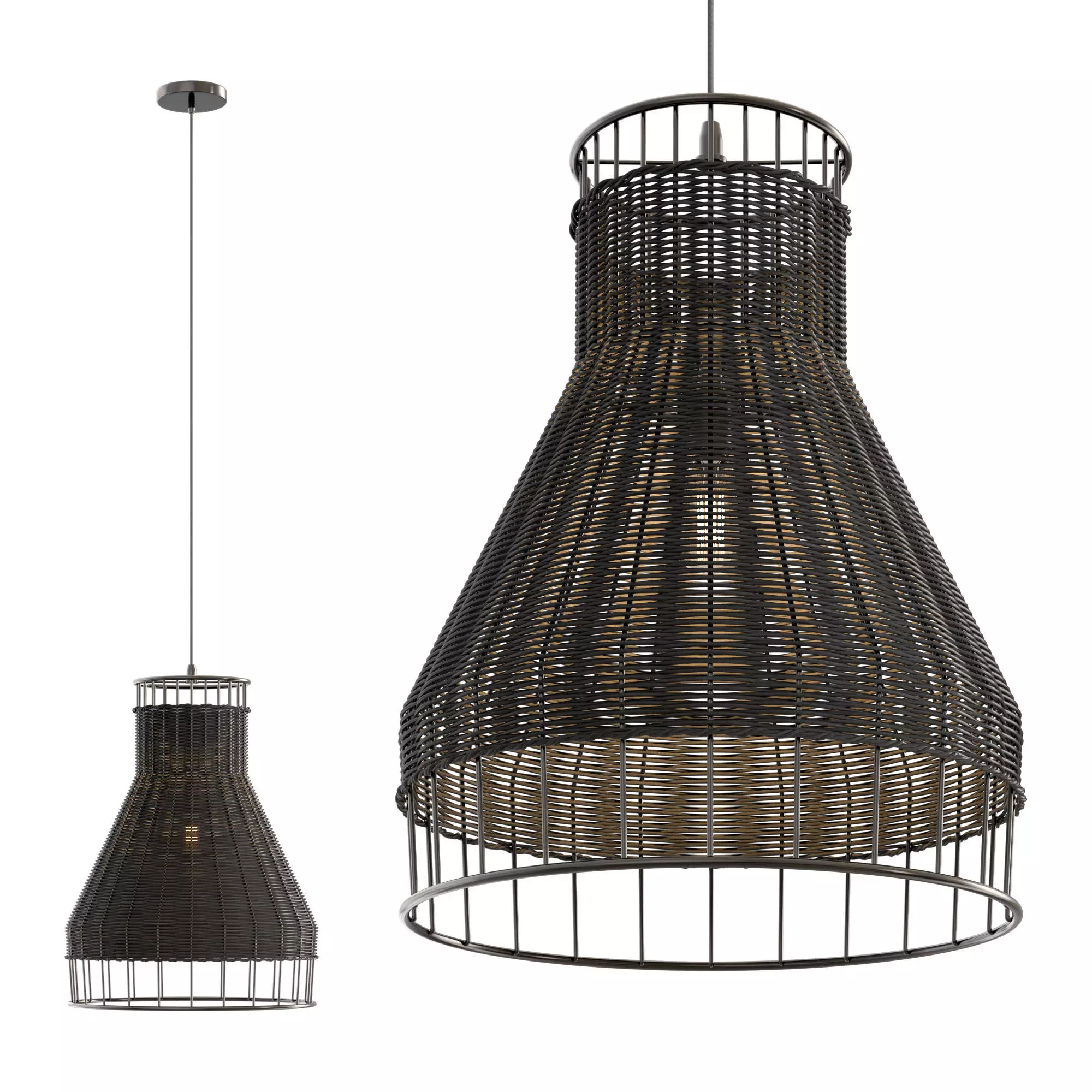 Bludot-Laika Medium Plus Pendant Light 3D model_0