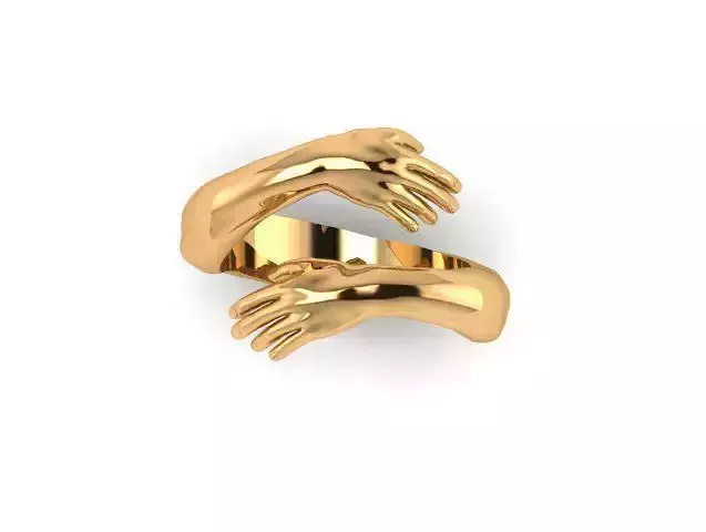 Hug ring hands ring 