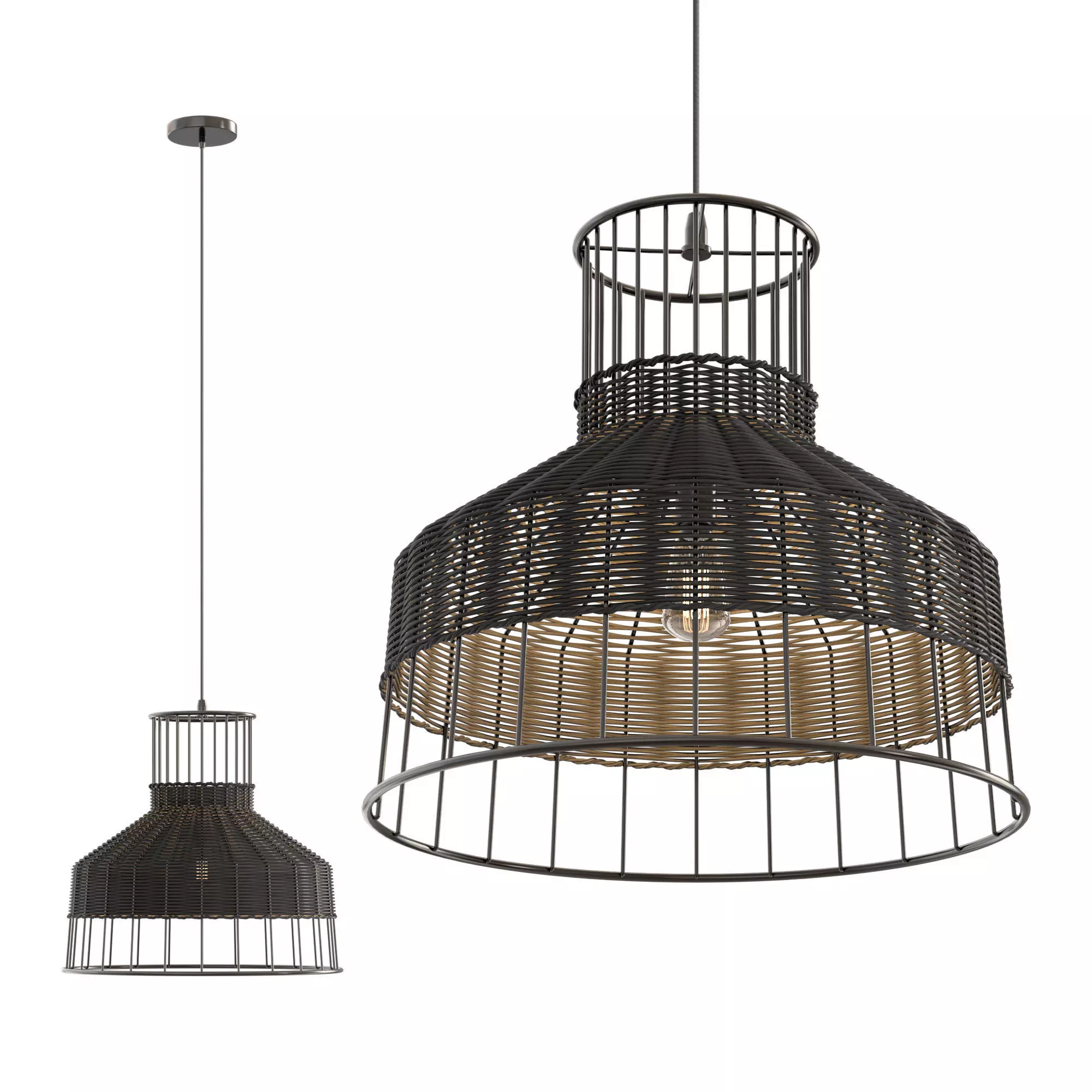 Bludot-Laika Medium Pendant Light 3D model_0