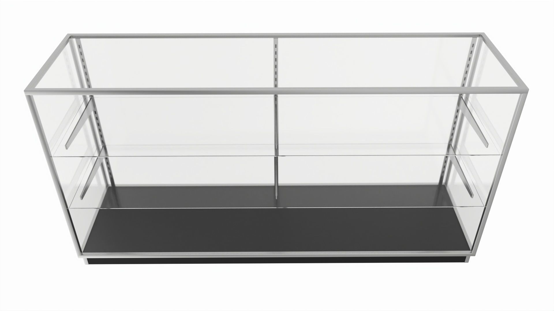 Store Glass Cabinet Showcase Large 3D model_3