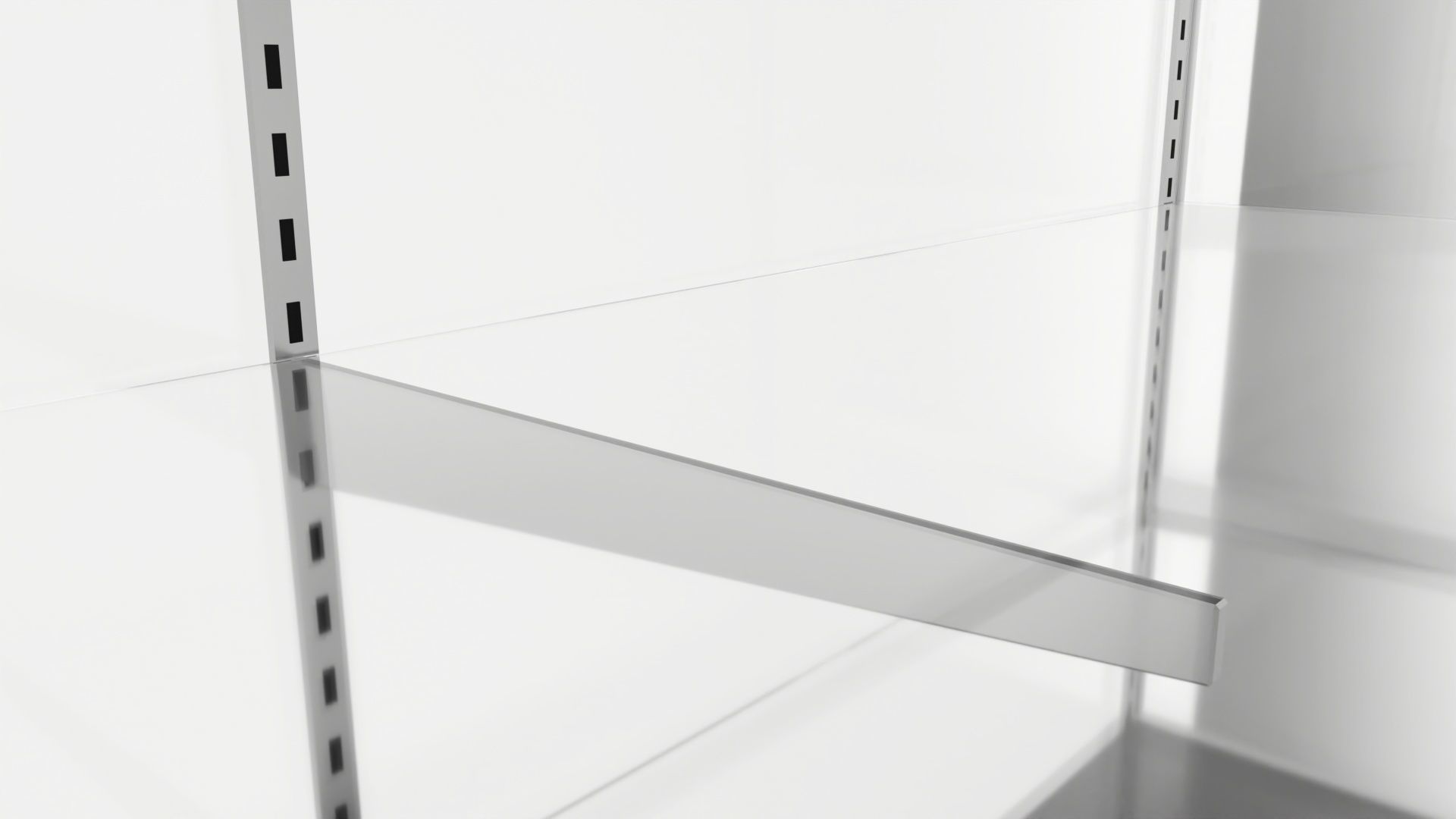 Store Glass Cabinet Showcase Large 3D model_2