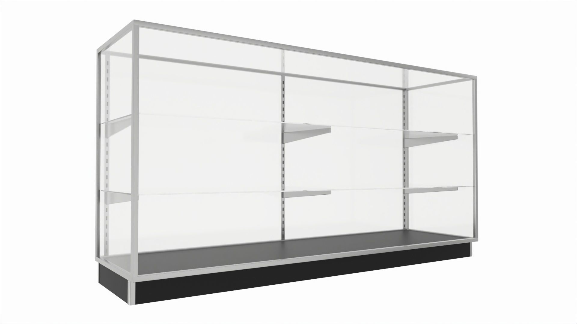 Store Glass Cabinet Showcase Large 3D model_1