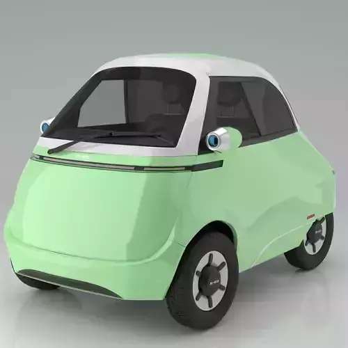 Microlino electric scooter car Mint