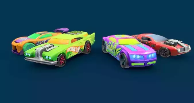 Stylized Toy Cars