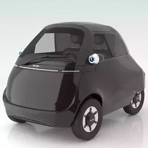 Microlino electric scooter car Balck