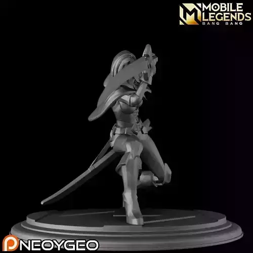 BENEDETTA - MOBILE LEGENDS 3D print model