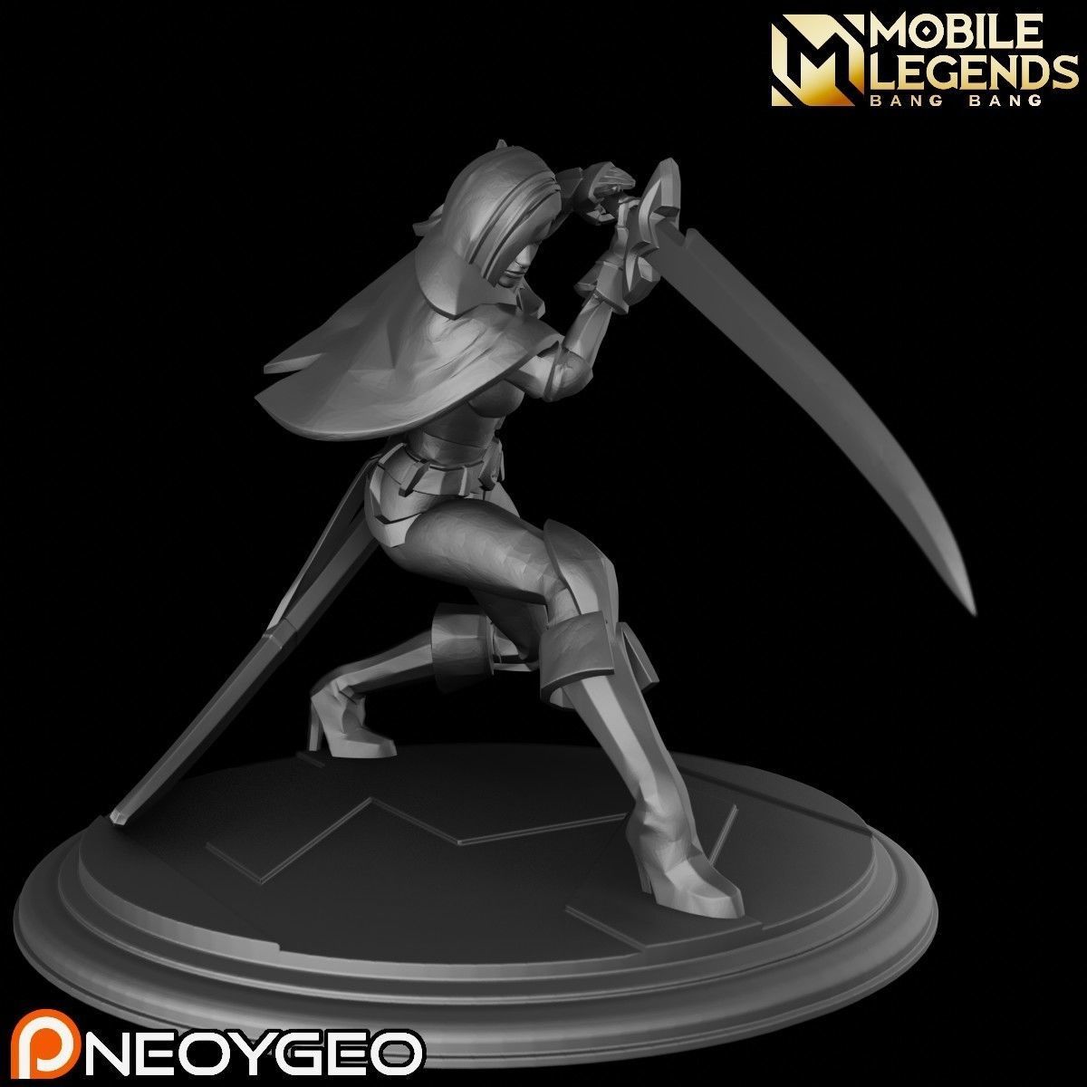 BENEDETTA - MOBILE LEGENDS 3D print model_2