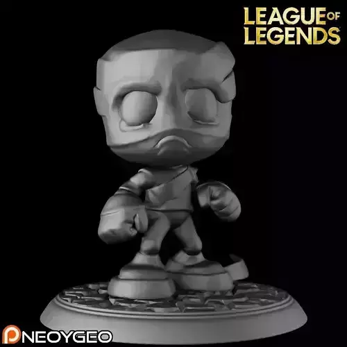 AMUMU - LEAGUE OF LEGENDS Free 3D print model