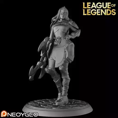 SIVIR - LEAGUE OF LEGENDS 3D print model