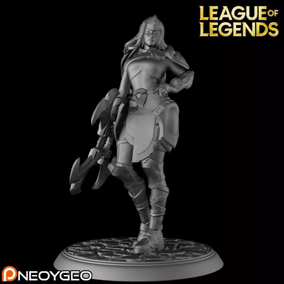 SIVIR - LEAGUE OF LEGENDS 3D print model_0
