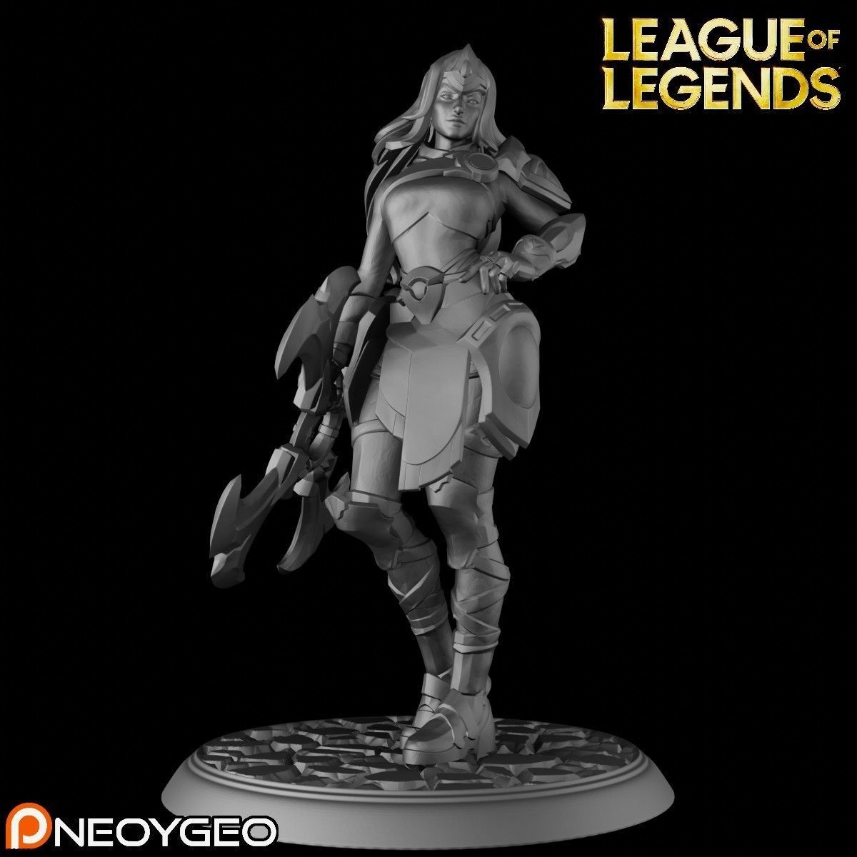 SIVIR - LEAGUE OF LEGENDS 3D print model_1