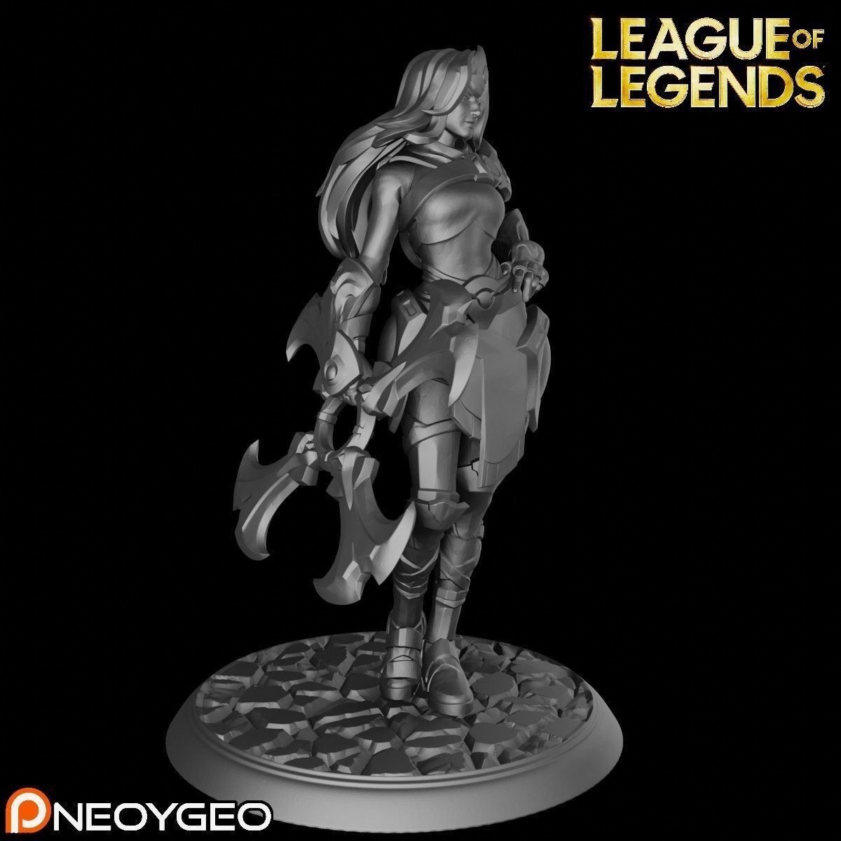 SIVIR - LEAGUE OF LEGENDS 3D model 3D printable | CGTrader