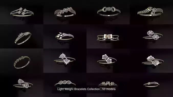 Light Weight Bracelets Collection Light Weight Bracelets Collection