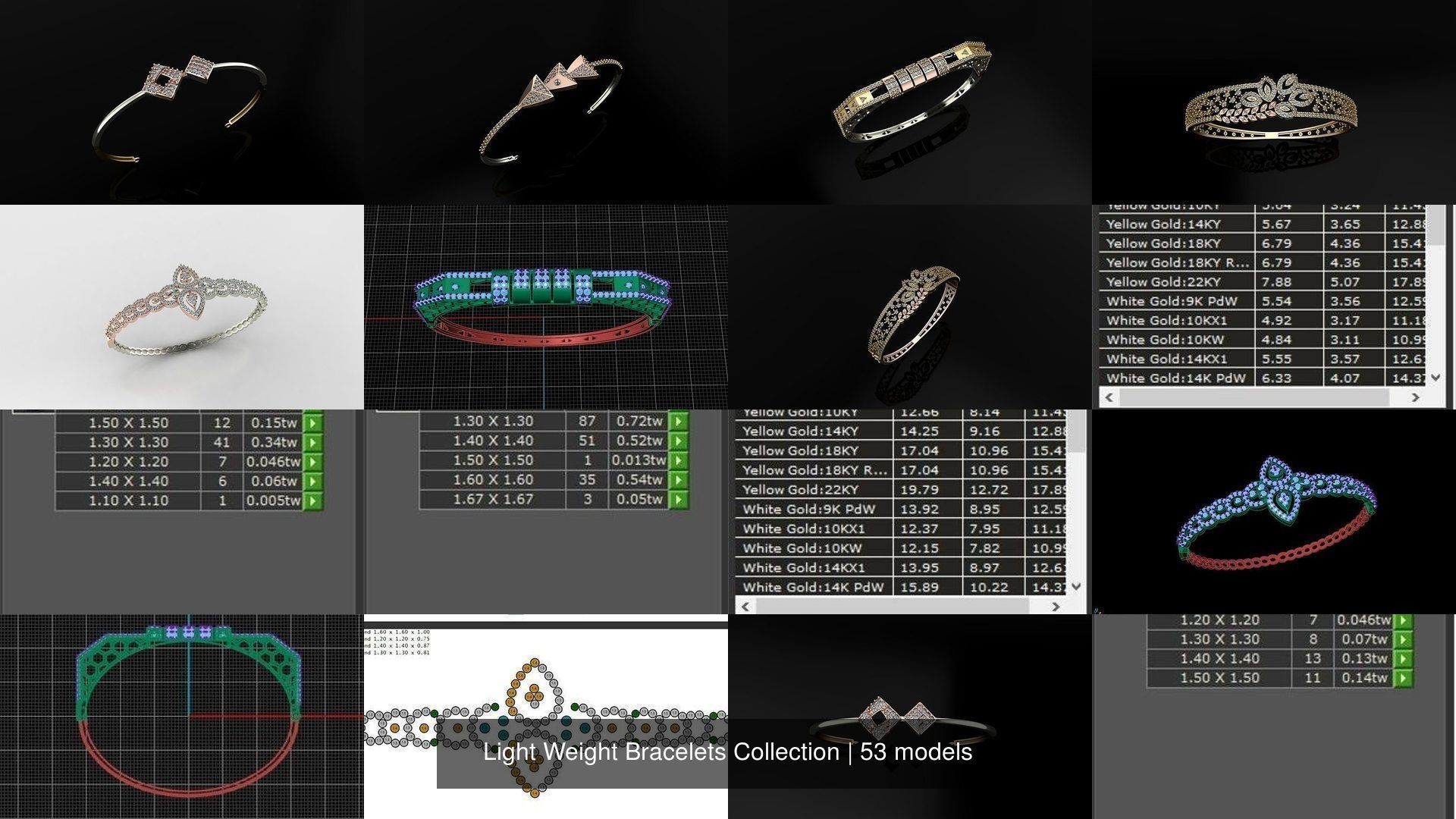 Light Weight Bracelets Collection _6