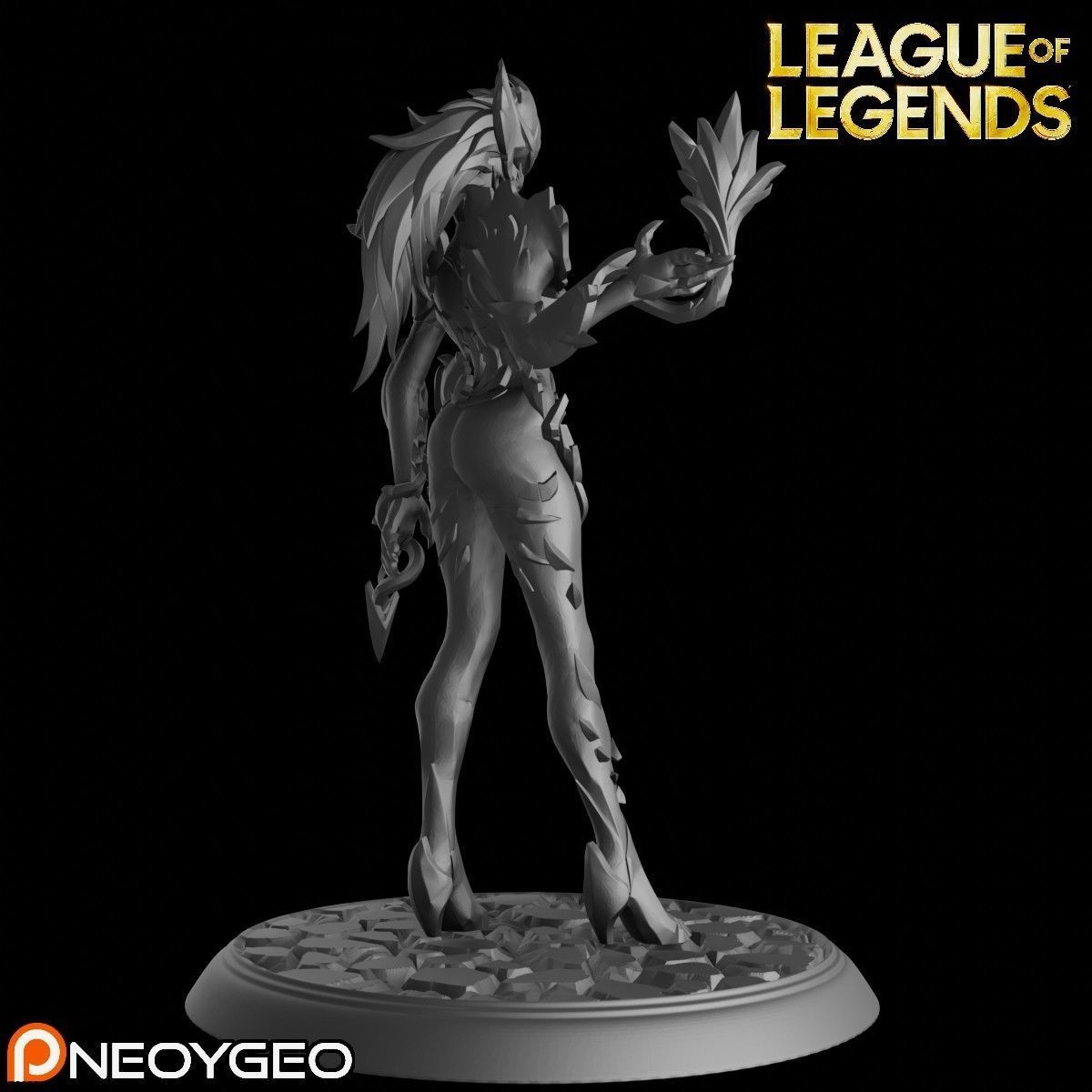 ZYRA - LEAGUE OF LEGENDS 3D print model_2
