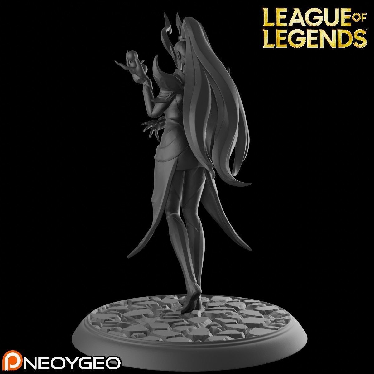 SYNDRA - LEAGUE OF LEGENDS 3D print model_1