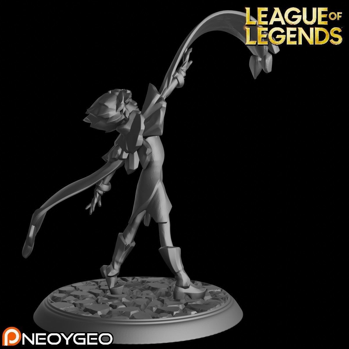 TALIYAH - LEAGUE OF LEGENDS 3D print model_1