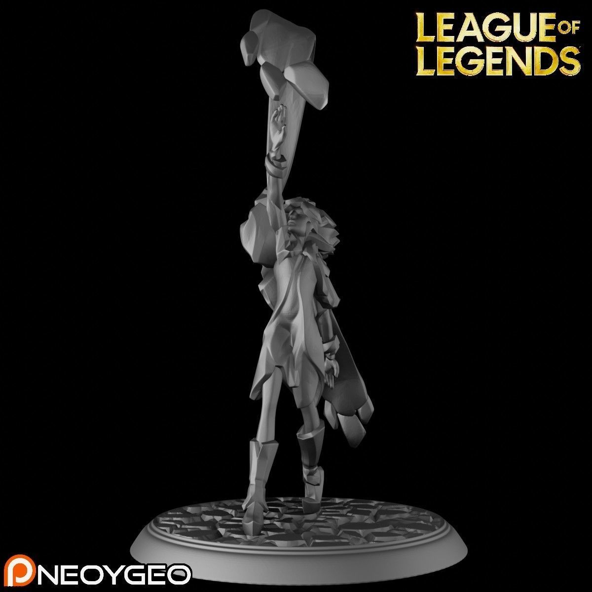 TALIYAH - LEAGUE OF LEGENDS 3D print model_2