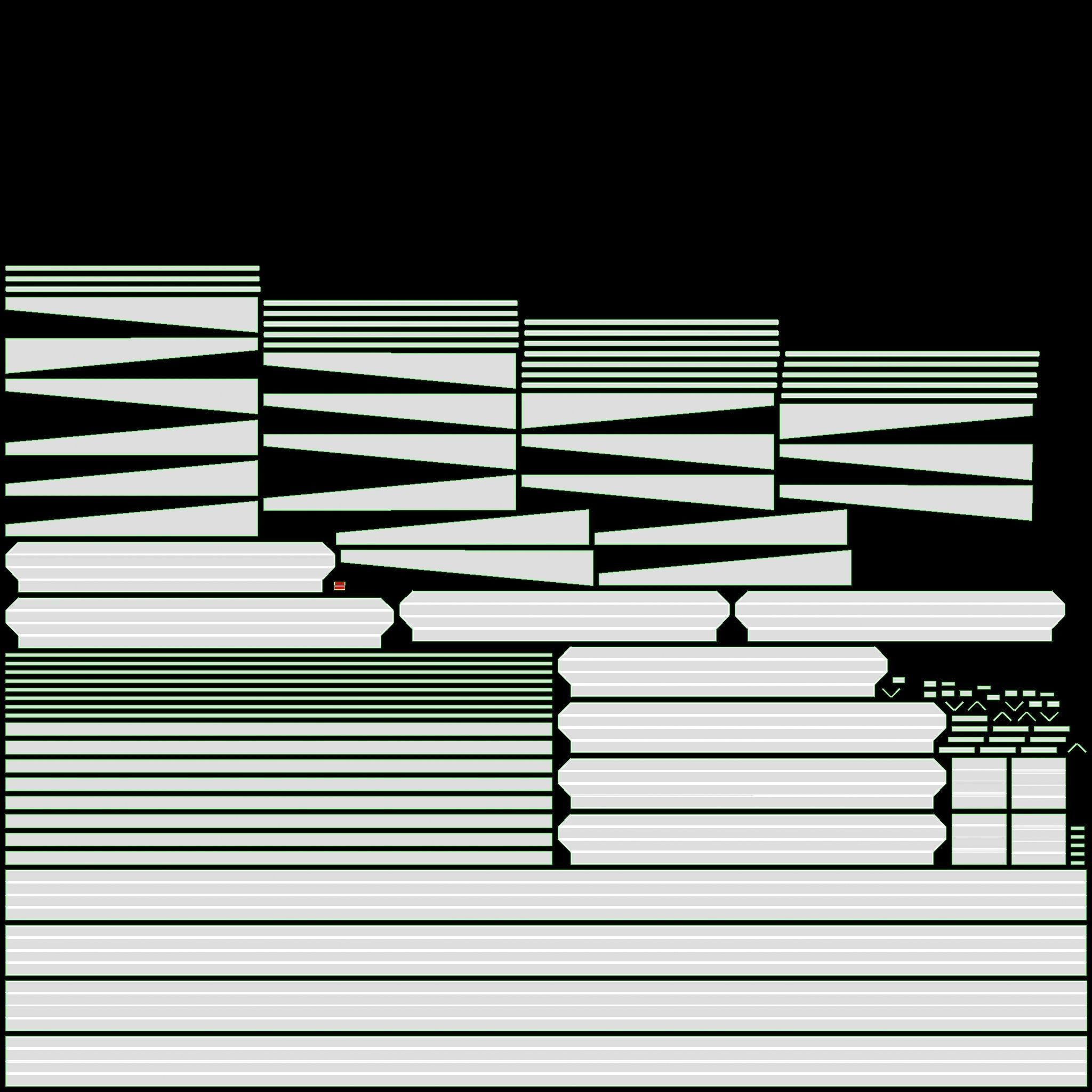 Store Glass Shelf Showcase Tall 3D model_11