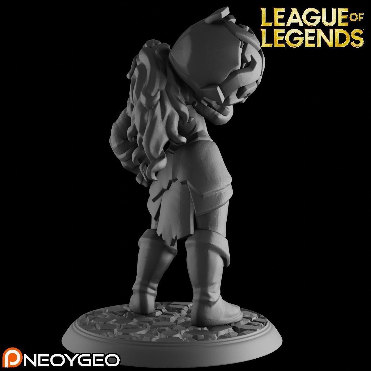 ILLAOI - LEAGUE OF LEGENDS 3D print model_1