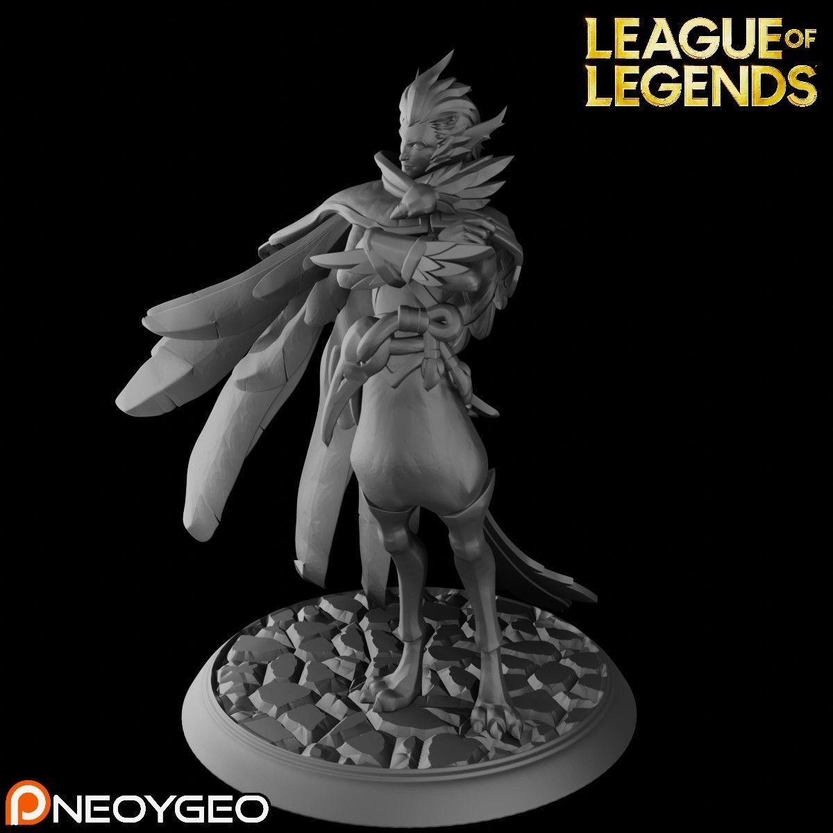 RAKAN - LEAGUE OF LEGENDS 3D print model_1