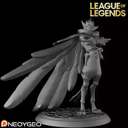 RAKAN - LEAGUE OF LEGENDS 3D print model
