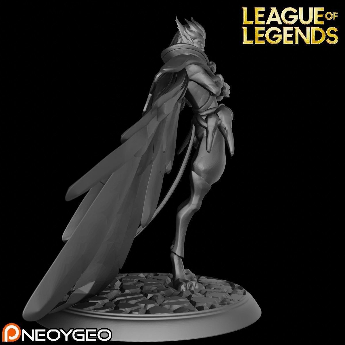 RAKAN - LEAGUE OF LEGENDS 3D print model_2