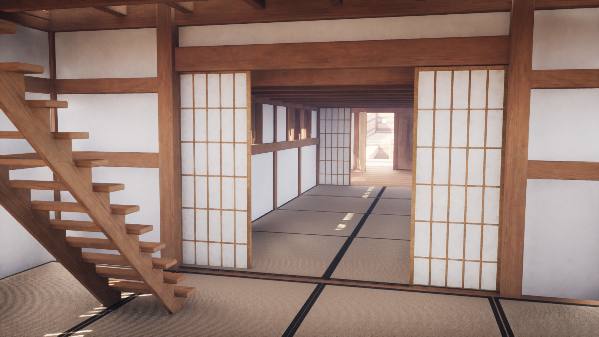 Atakebune - Japanese warship Low-poly 3D model_17