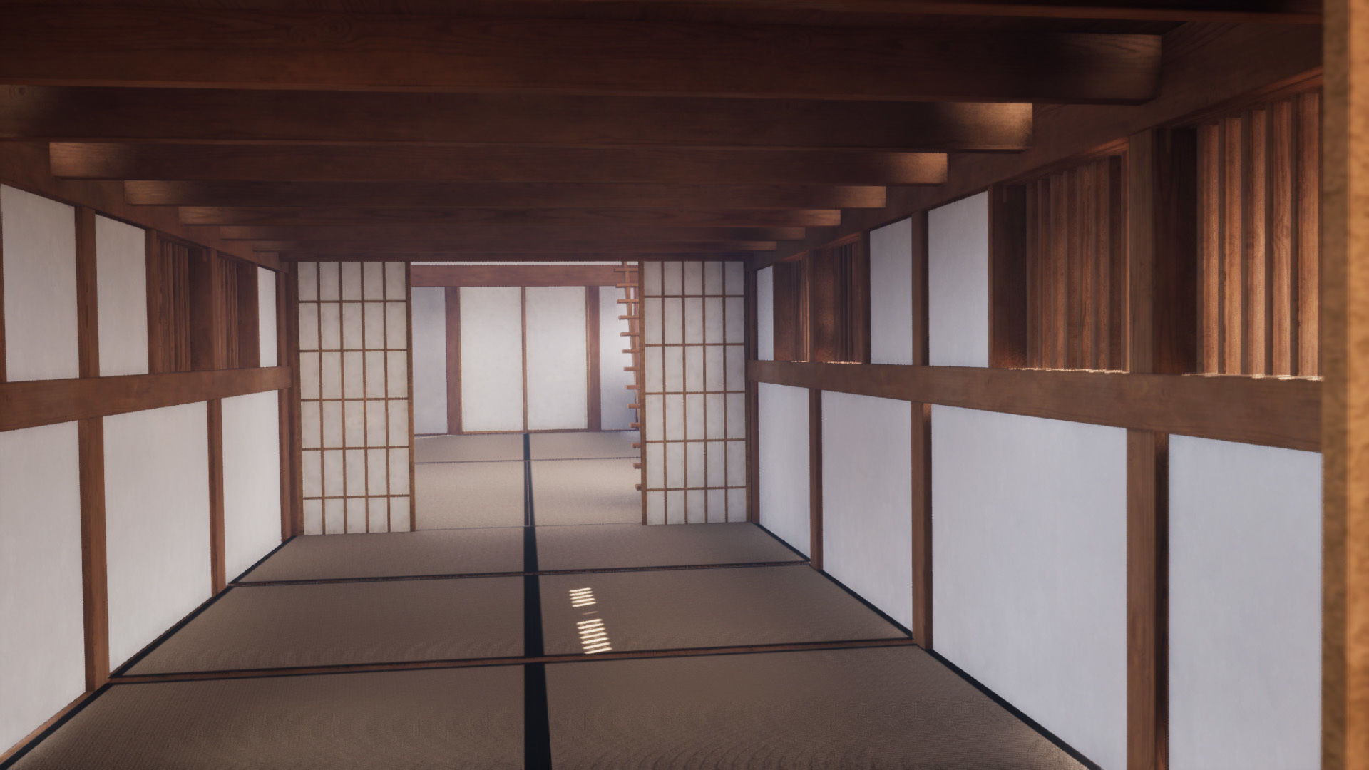 Atakebune - Japanese warship Low-poly 3D model_8