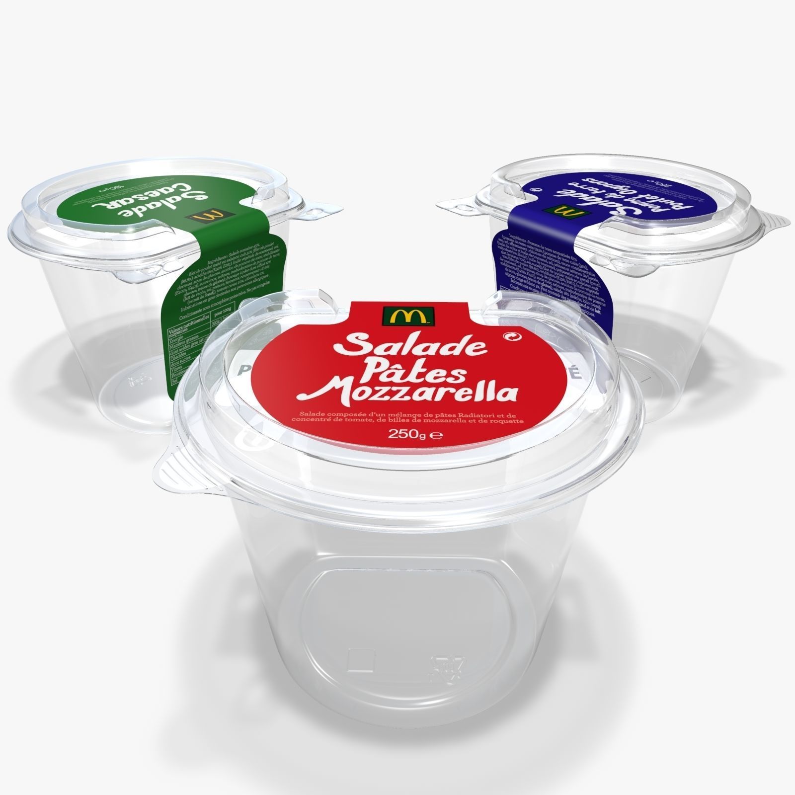 McDonalds salad container 3D model_15