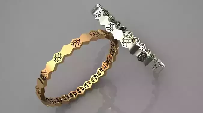Fusion bangle code 706 in 4 sizes