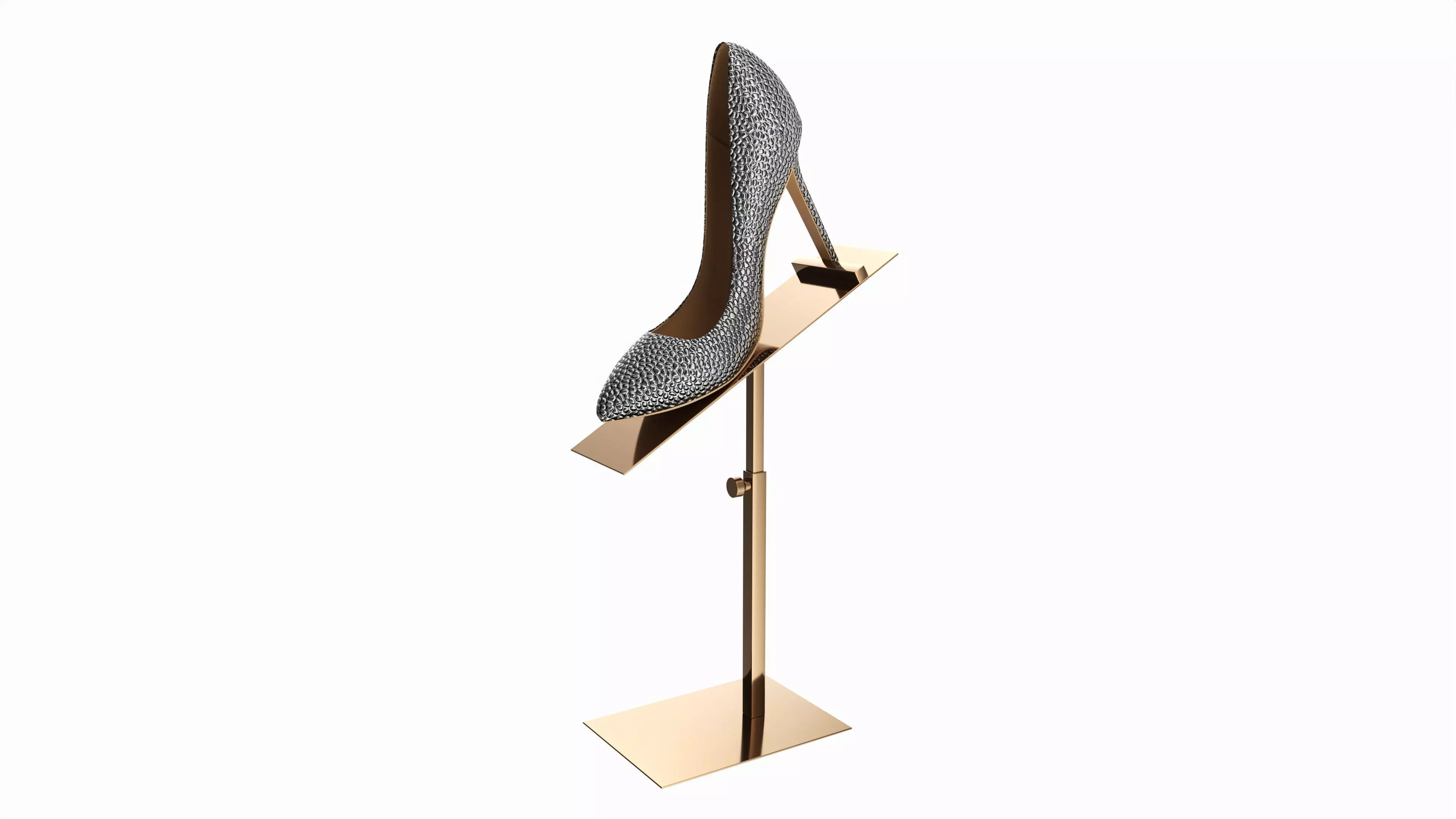 Store Shoe Riser Display Stand 3D model