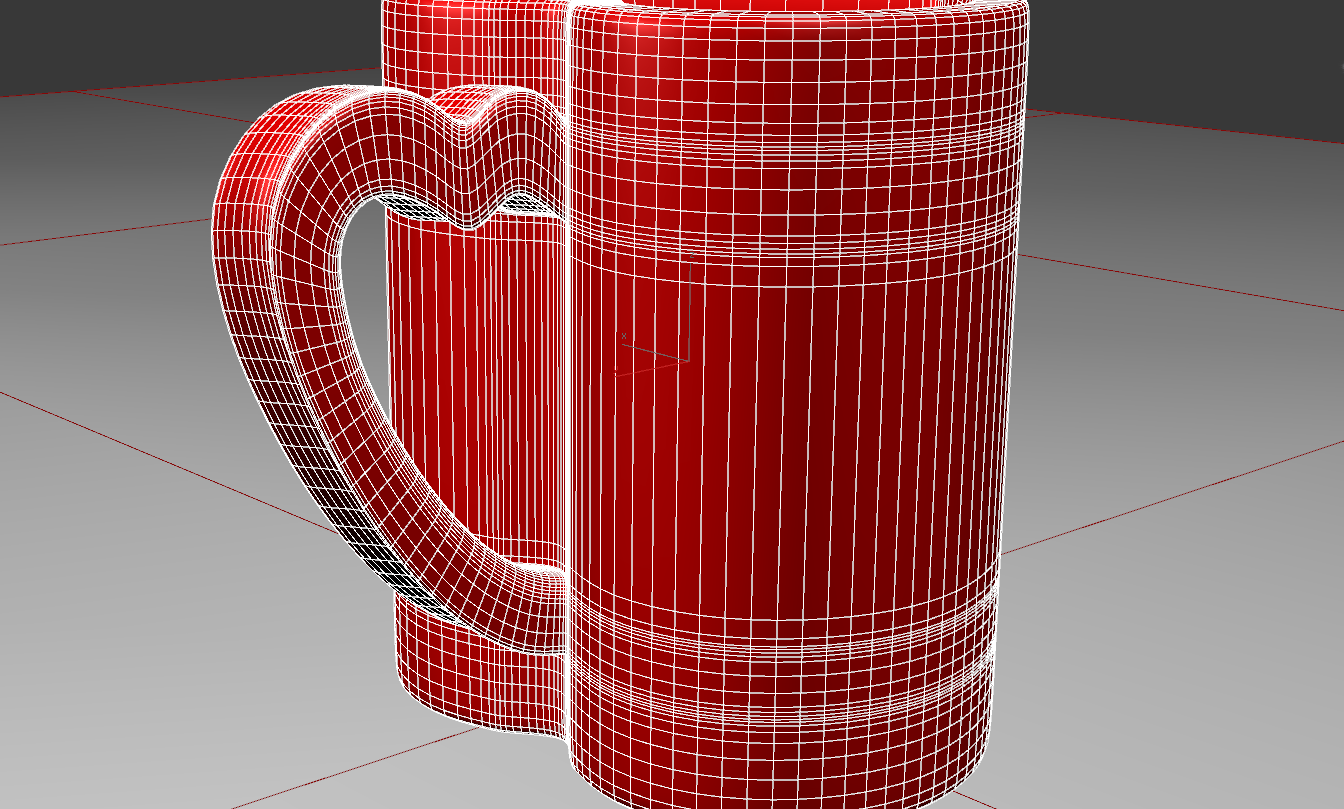 Heart CUP 3D print model_3