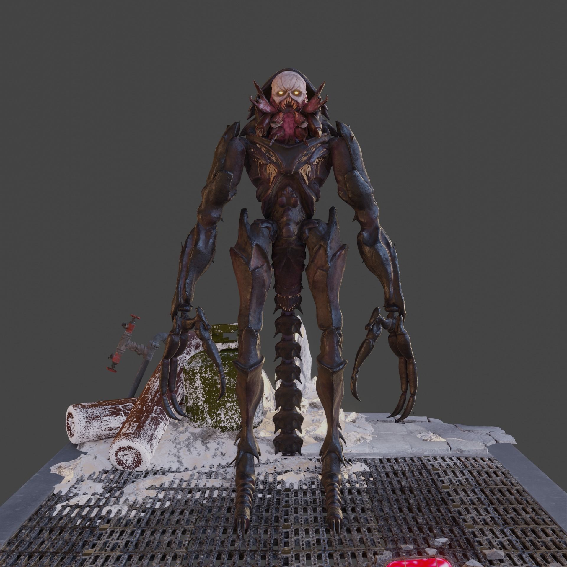 Verdugo - RE4 Remake 3D Model Low-poly 3D model_2