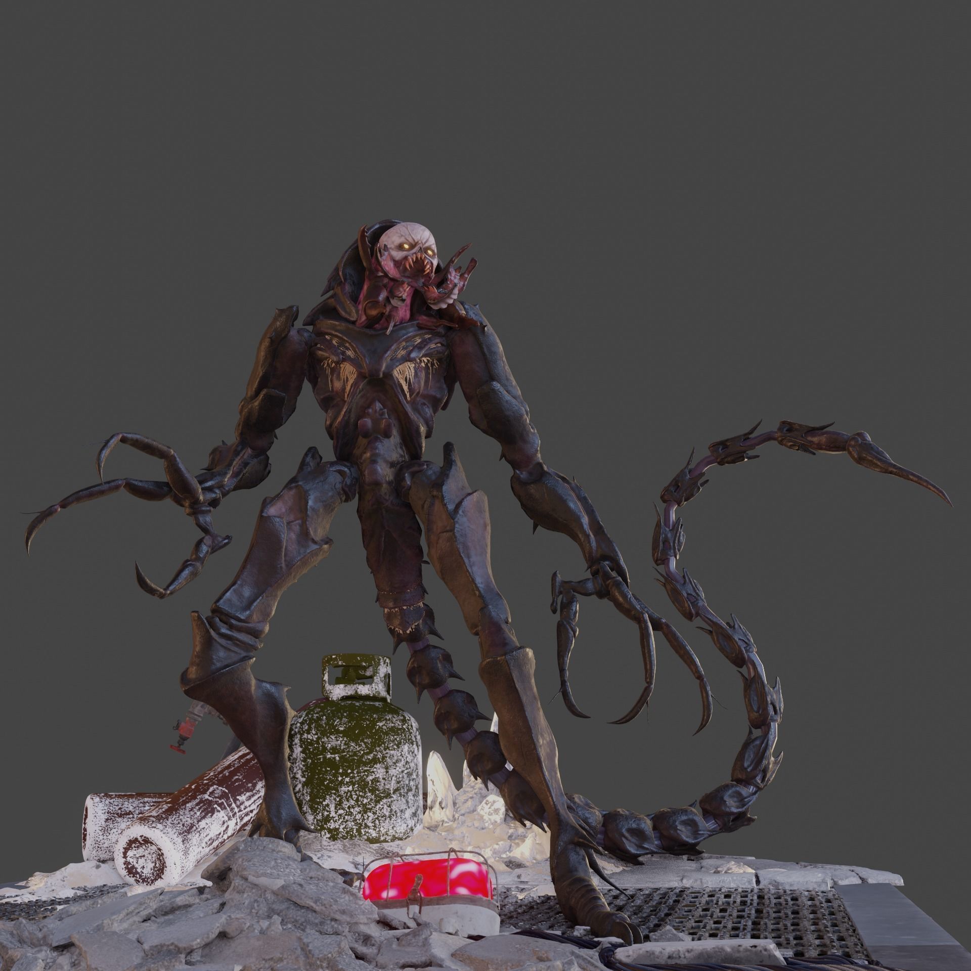 Verdugo - RE4 Remake 3D Model Low-poly 3D model_4