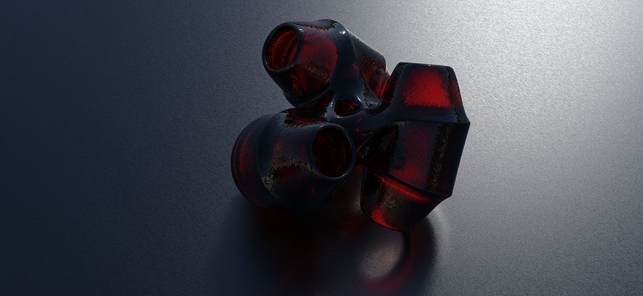 geometric modern art gm24 3D print model_7